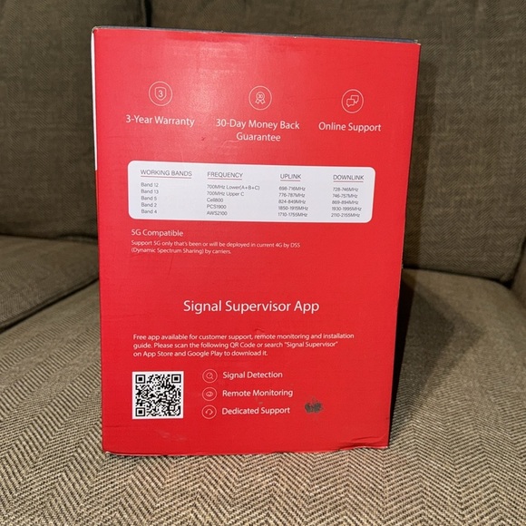 HiBoost 4K Smart Link home office Blk 4K Smart Link Cell Phone Signal Booster - Picture 2 of 16